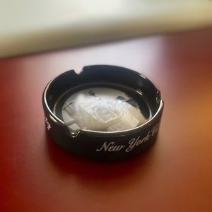 New York City Black Ashtray